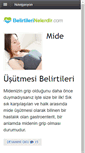 Mobile Screenshot of belirtilerinelerdir.com